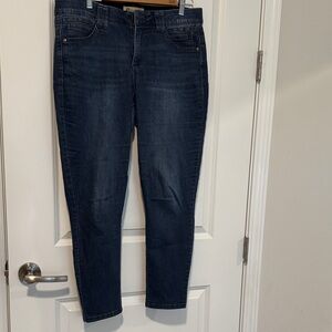 Democracy Dark Blue Ankle Jeans